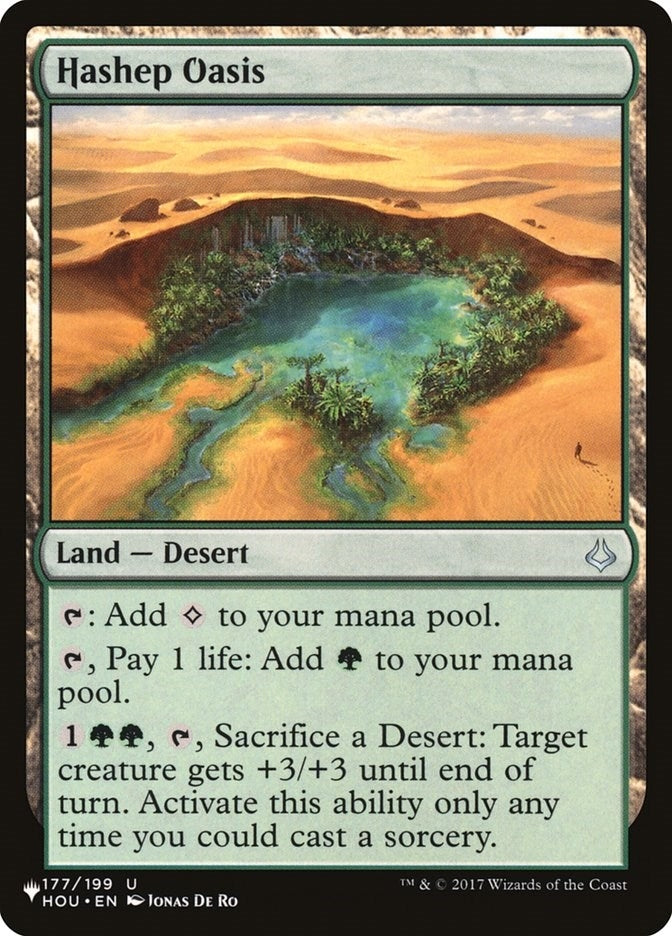 Hashep Oasis (177/199) (LIST)