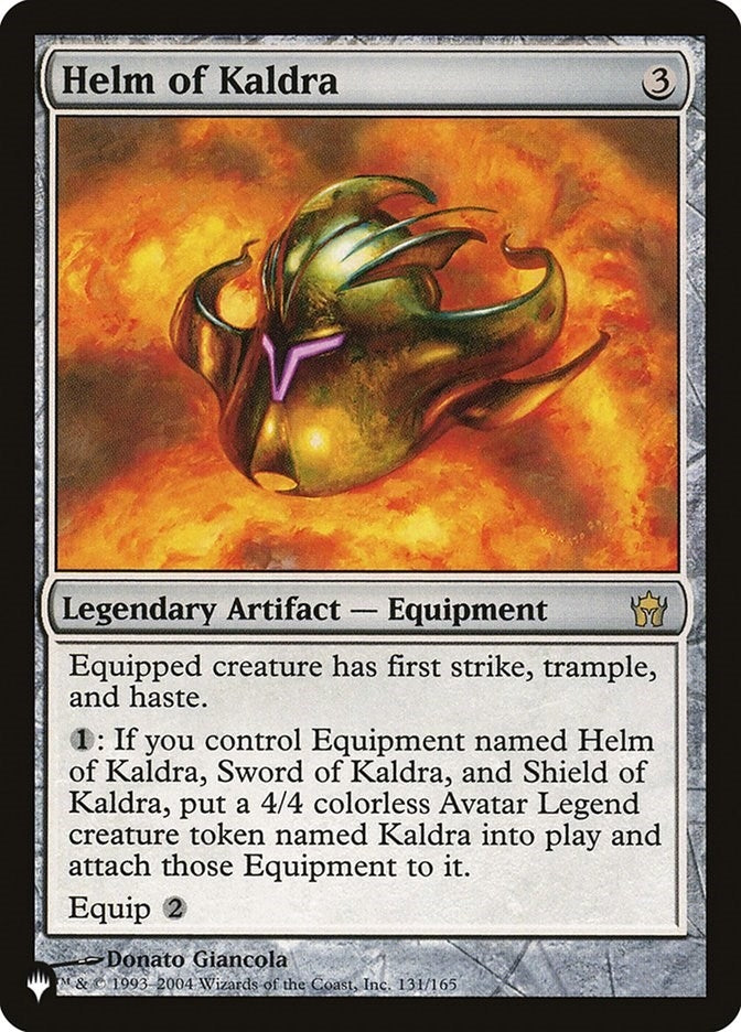 Helm of Kaldra (131/165) (LIST)