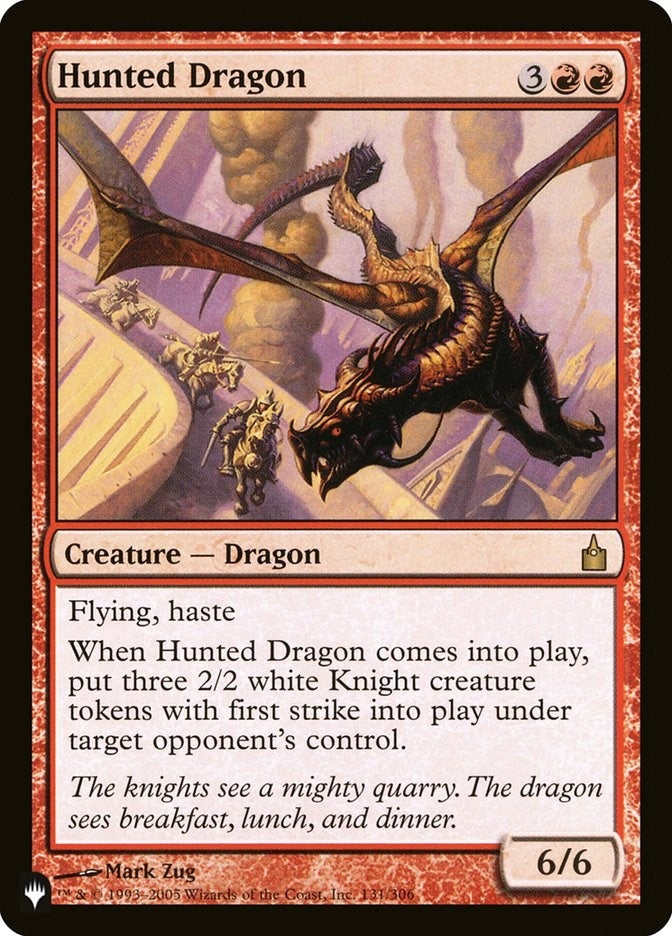 Hunted Dragon (131/306) (LIST)