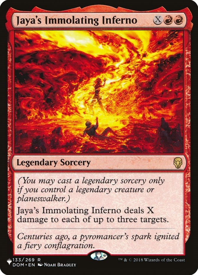 Jaya's Immolating Inferno (133/269) (LIST)