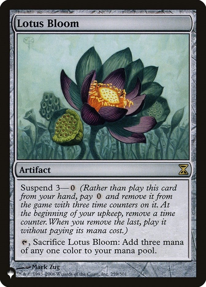 Lotus Bloom (259/301) (LIST)
