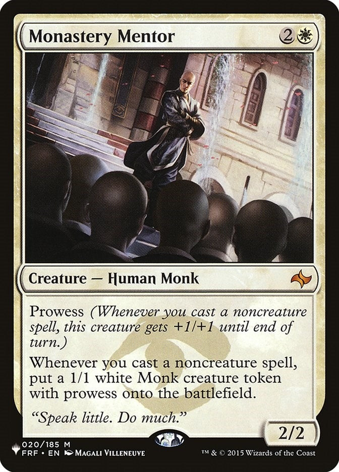 Monastery Mentor (020/185) (LIST)