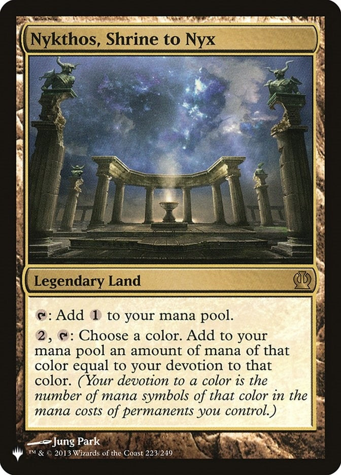 Nykthos, Shrine to Nyx (223/249) (LIST)
