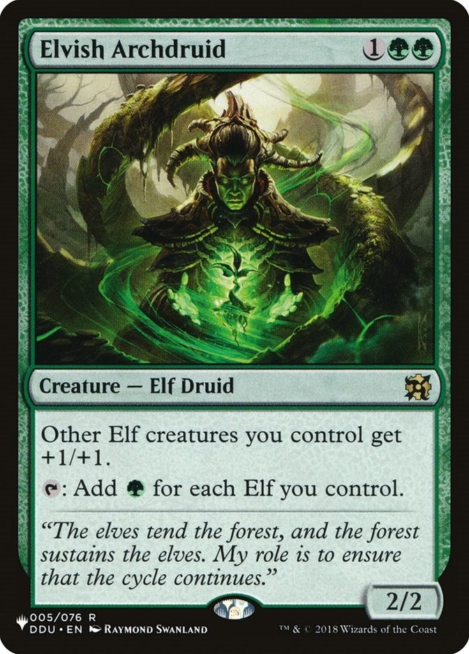 Elvish Archdruid (005/076) (LIST)