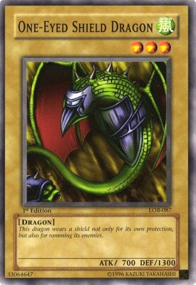 One-Eyed Shield Dragon (LOB-087) (LOB)