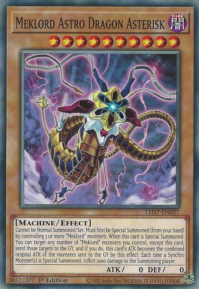 Meklord Astro Dragon Asterisk (LED7-EN027) (LED7)