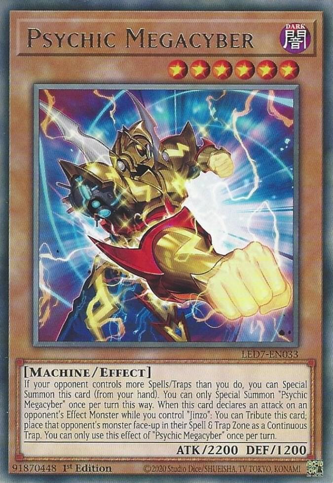 Psychic Megacyber (LED7-EN033) (LED7)