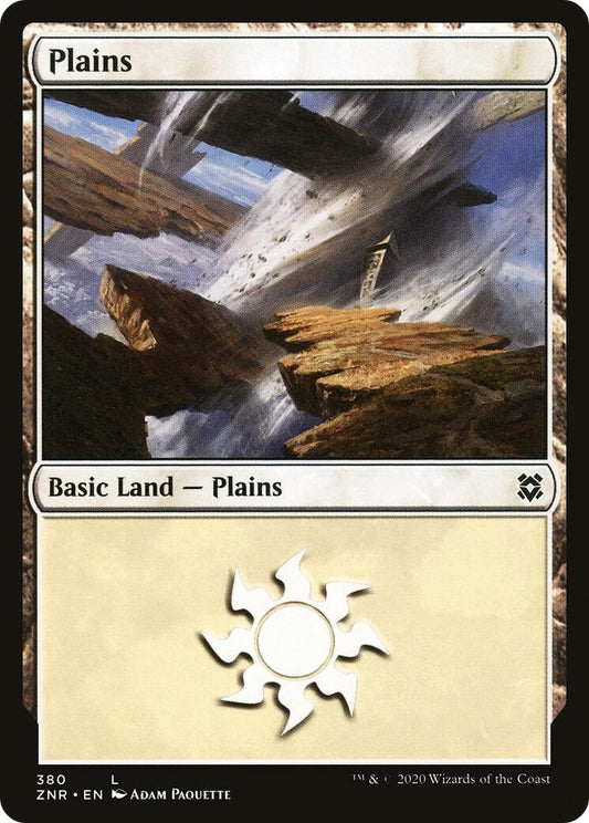 Image for Plains (380) (ZNR) - Magic: The Gathering