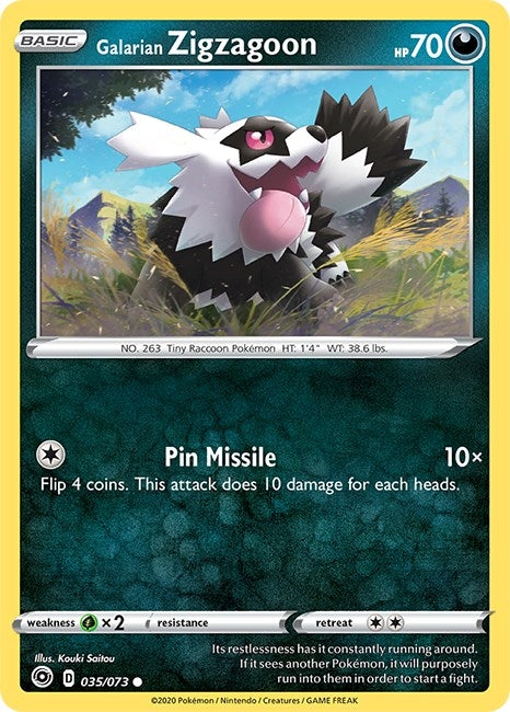 Galarian Zigzagoon (35/73) (CHP)