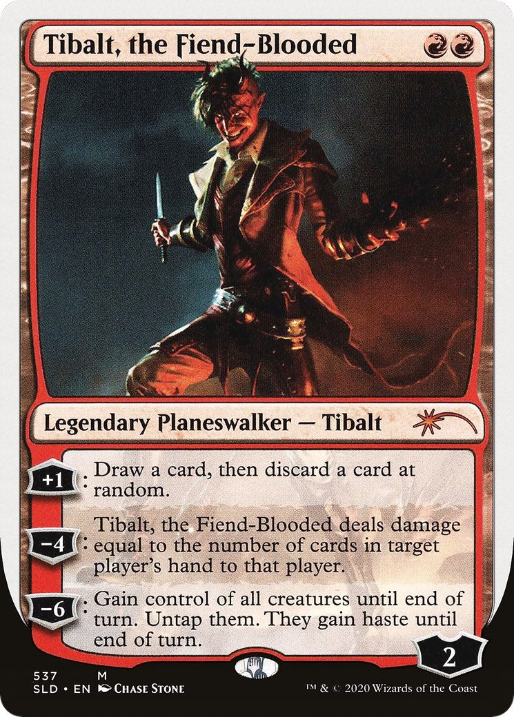 Tibalt, the Fiend-Blooded (WB) (537) (SLD)