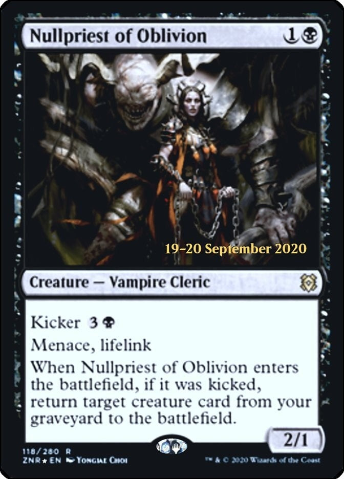 Nullpriest of Oblivion (118) (PRE)