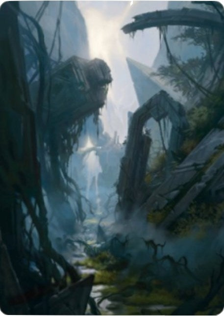 Swamp Art Card (14/81) (14) (ASZNR)