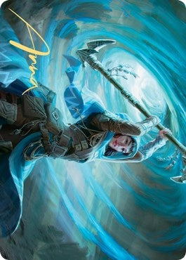 Sea Gate Stormcaller Art Card (Gold-Stamped Signature) (50) (ASZNR)