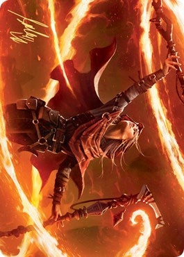 Magmatic Channeler Art Card (Gold-Stamped Signature) (65) (ASZNR)