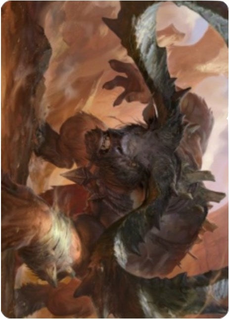 Moraug, Fury of Akoum Art Card (66) (ASZNR)