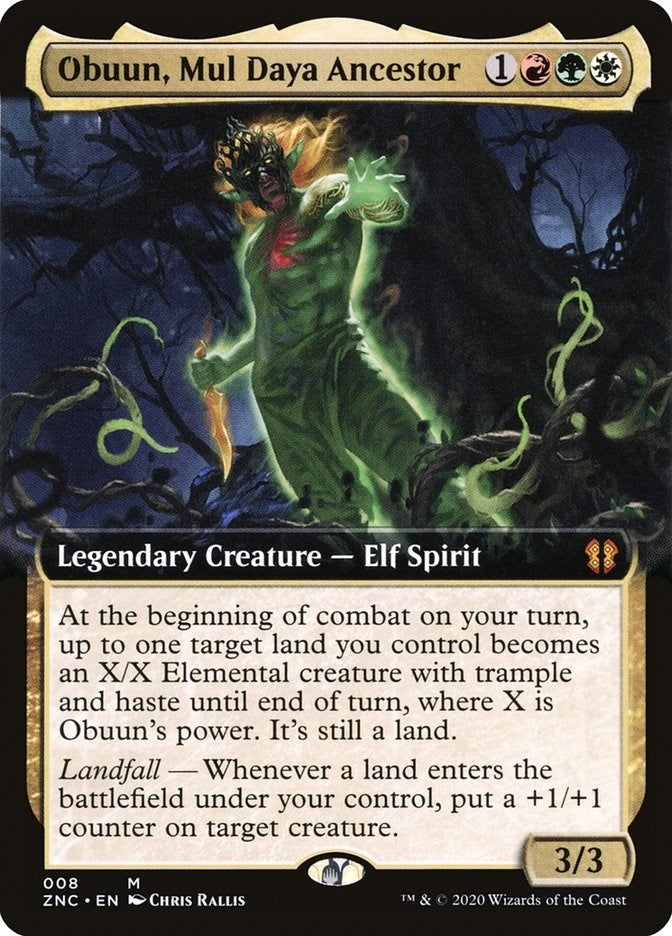 Obuun, Mul Daya Ancestor (Extended Art) (8) (ZNC)