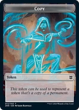 Image for Copy // Kor Warrior Double-Sided Token (12 // 4) (ZNR) - Magic: The Gathering