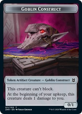 Image for Goblin Construct // Illusion Double-Sided Token (11 // 6) (ZNR) - Magic: The Gathering