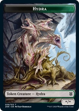 Image for Hydra // Illusion Double-Sided Token (9 // 6) (ZNR) - Magic: The Gathering