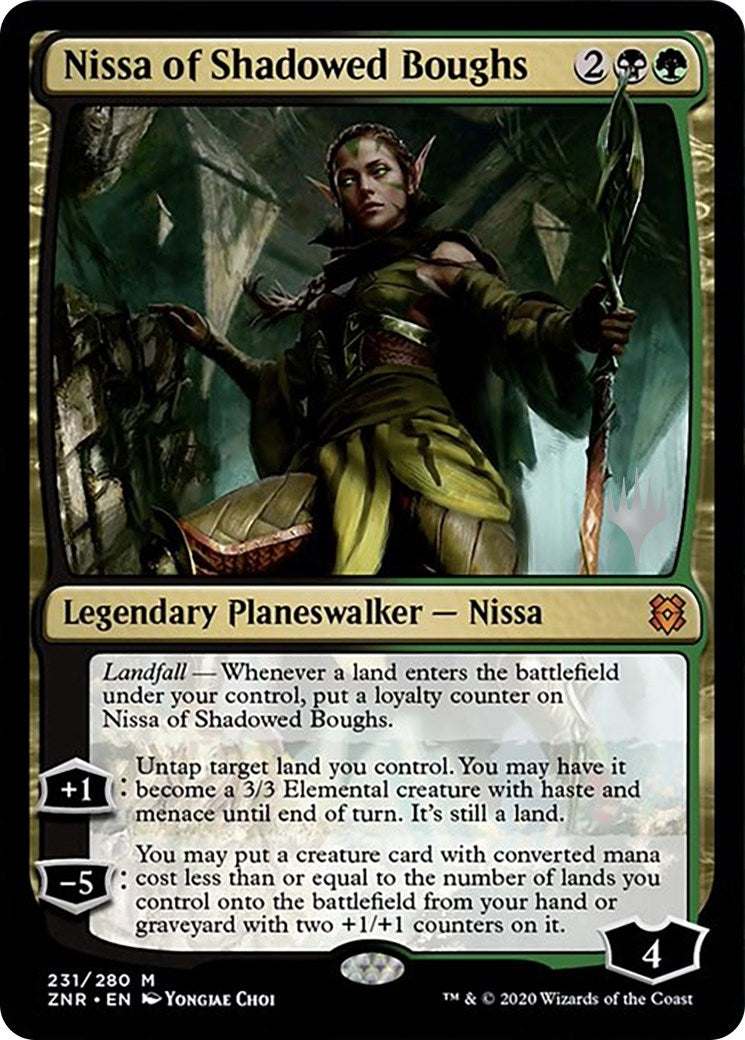 Nissa of Shadowed Boughs (231) (PPZNR)