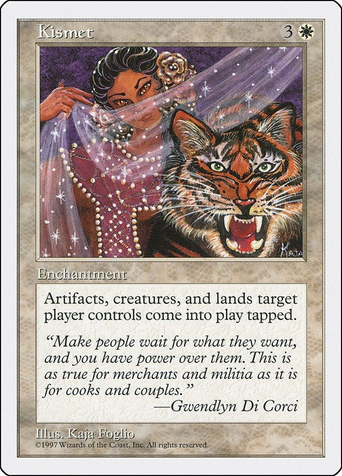 Image for Kismet (5ED) - Magic: The Gathering