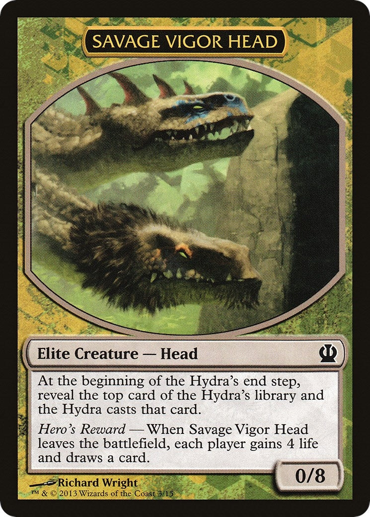 Savage Vigor Head (3) (HERO)