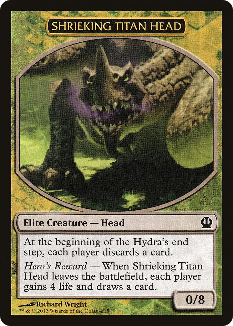 Shrieking Titan Head (4) (HERO)