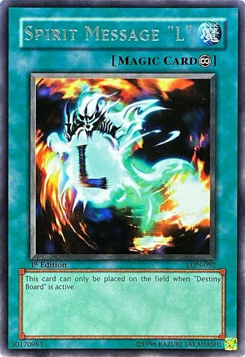 Spirit Message "L" (LON-092) (LON)