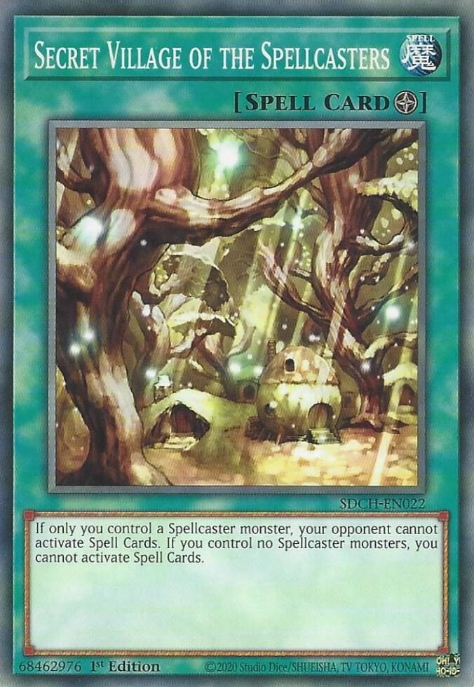 Secret Village of the Spellcasters (SDCH-EN022) (SDCH)