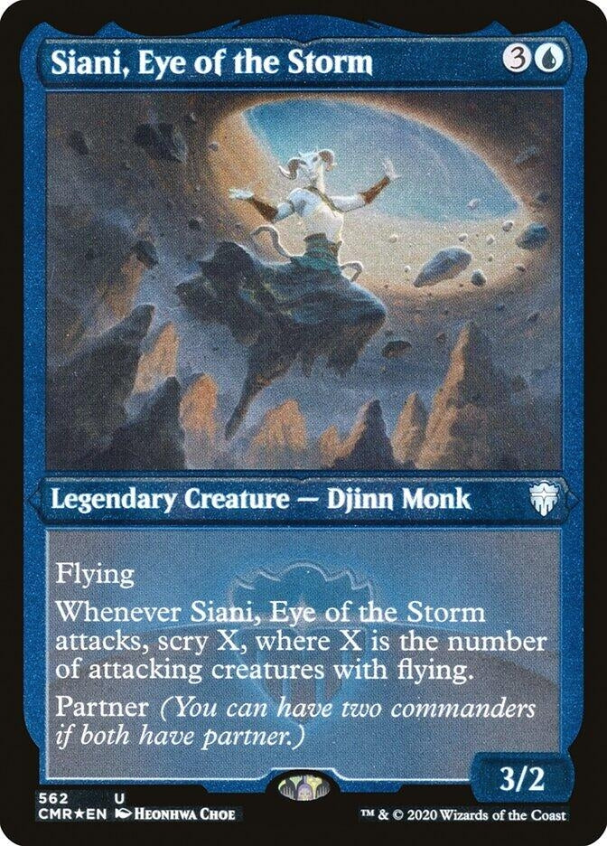 Siani, Eye of the Storm (Foil Etched) (562) (CMR)