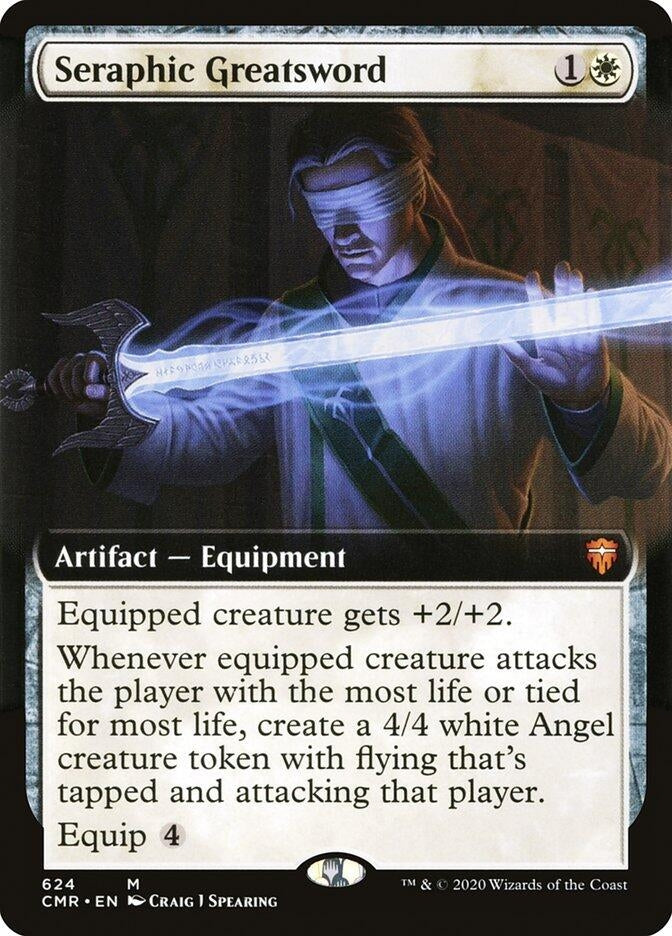 Seraphic Greatsword (Extended Art) (624) (CMR)