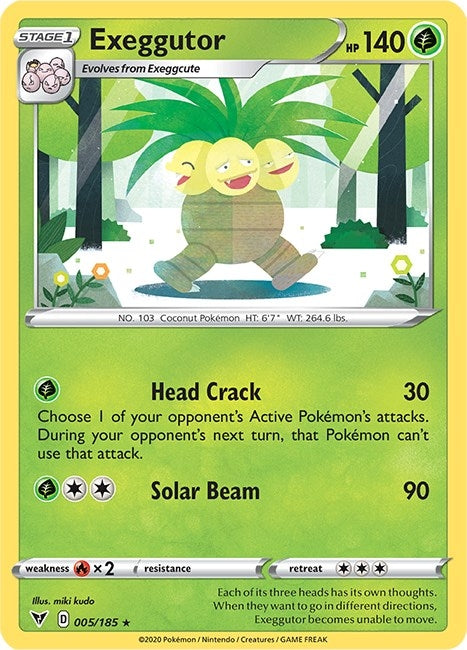 Exeggutor (005/185) (SWSH04)