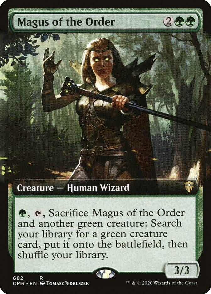 Magus of the Order (Extended Art) (682) (CMR)