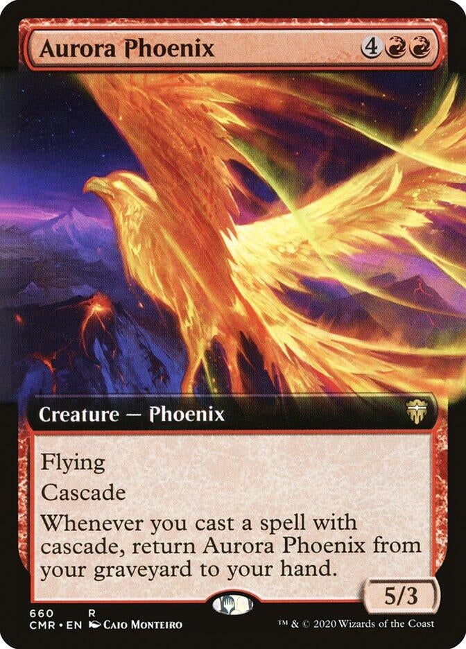 Aurora Phoenix (Extended Art) (660) (CMR)