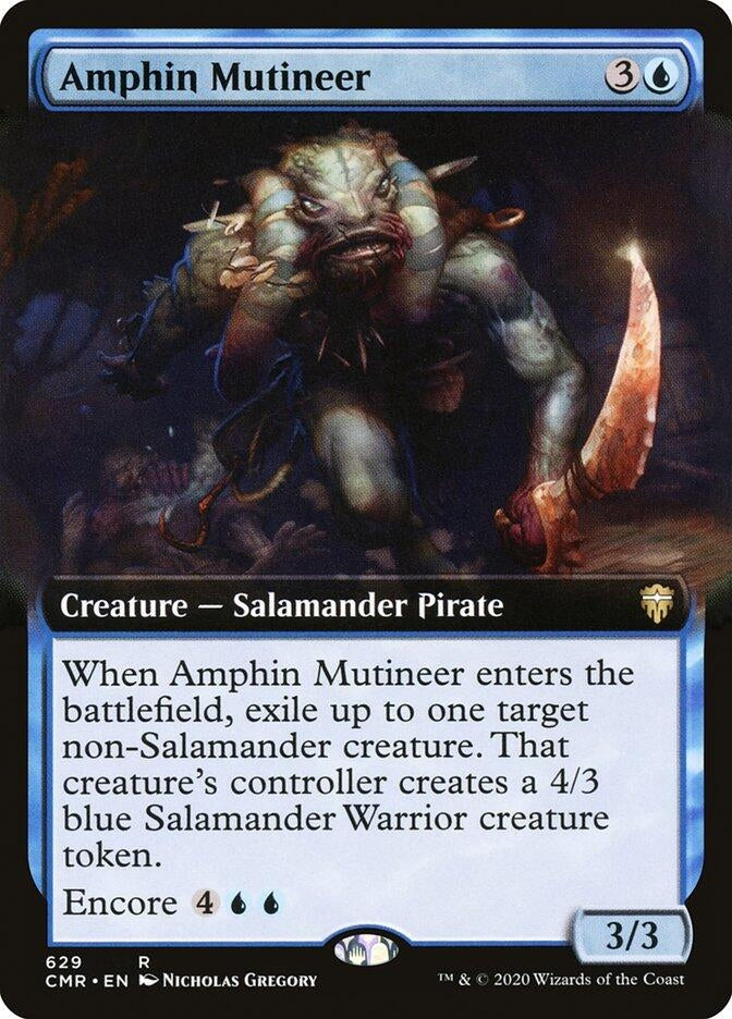 Amphin Mutineer (Extended Art) (629) (CMR)