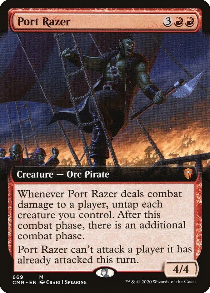 Port Razer (Extended Art) (669) (CMR)