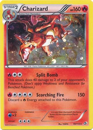 Charizard - 19/113 (Cosmos Holo) (019/113) (MCAP)