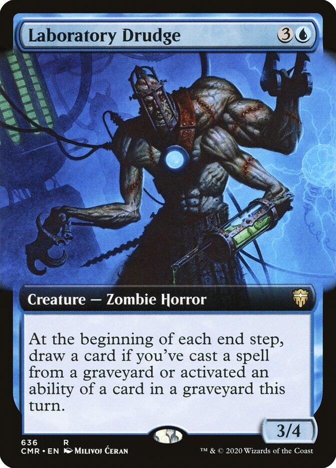 Laboratory Drudge (Extended Art) (636) (CMR)