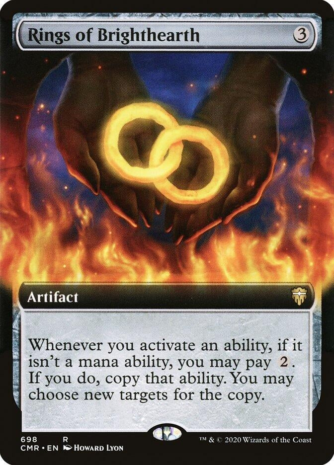 Rings of Brighthearth (Extended Art) (698) (CMR)