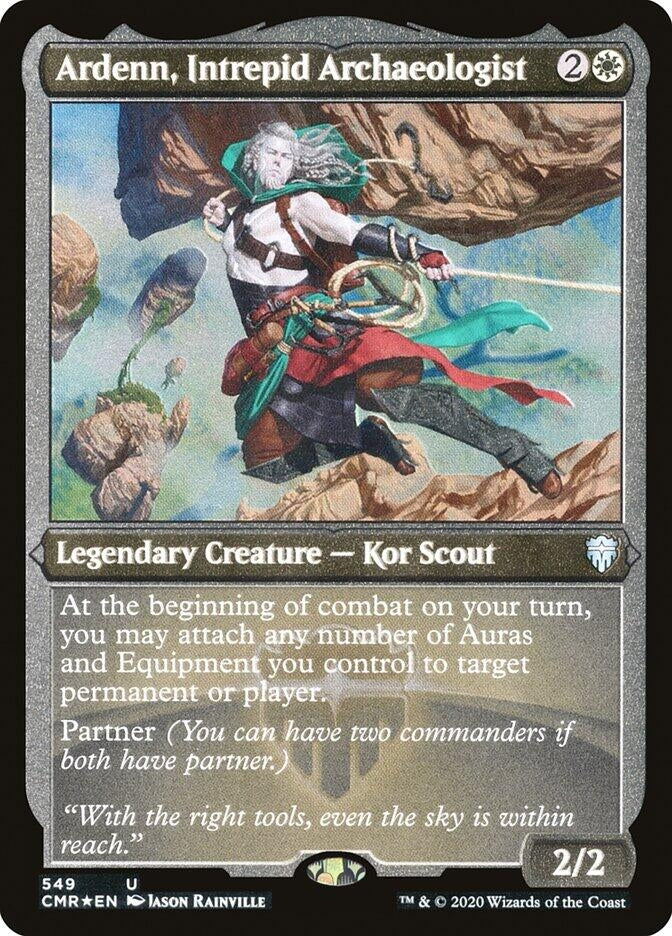 Ardenn, Intrepid Archaeologist (Foil Etched) (549) (CMR)