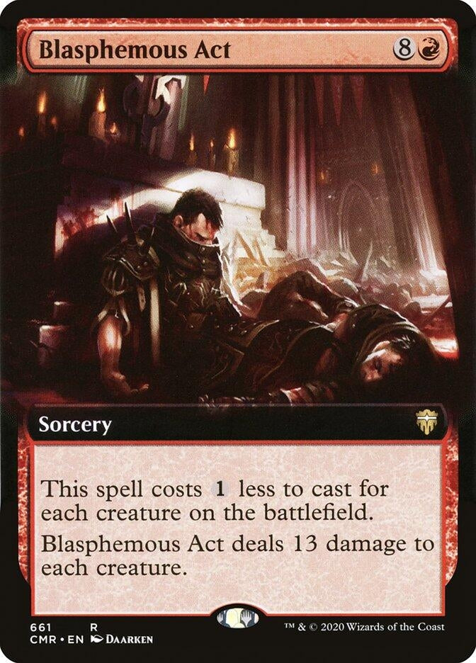 Blasphemous Act (Extended Art) (661) (CMR)