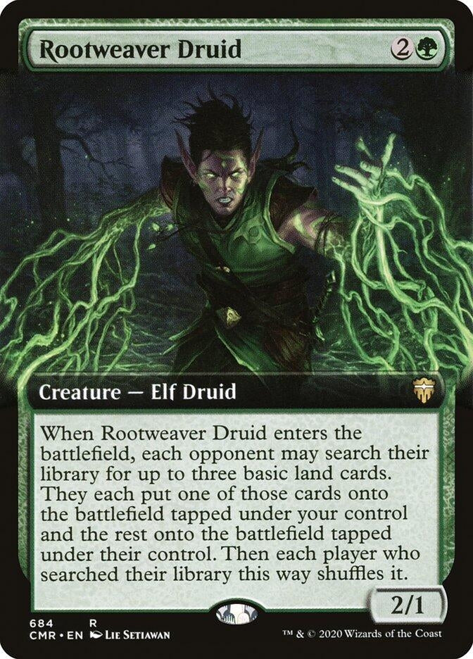 Rootweaver Druid (Extended Art) (684) (CMR)