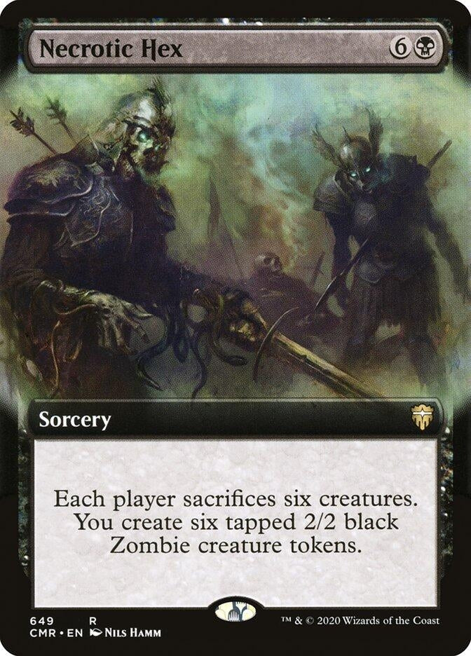 Necrotic Hex (Extended Art) (649) (CMR)