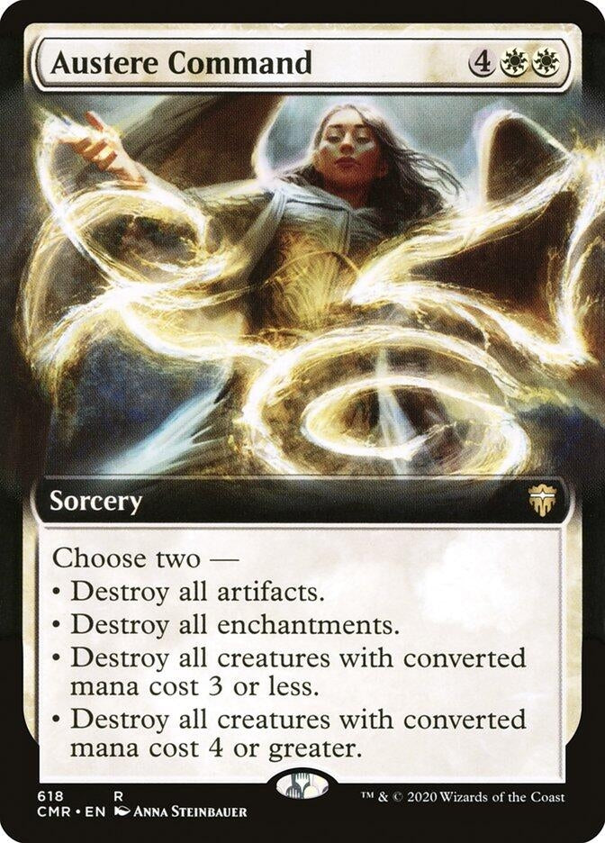 Austere Command (Extended Art) (618) (CMR)