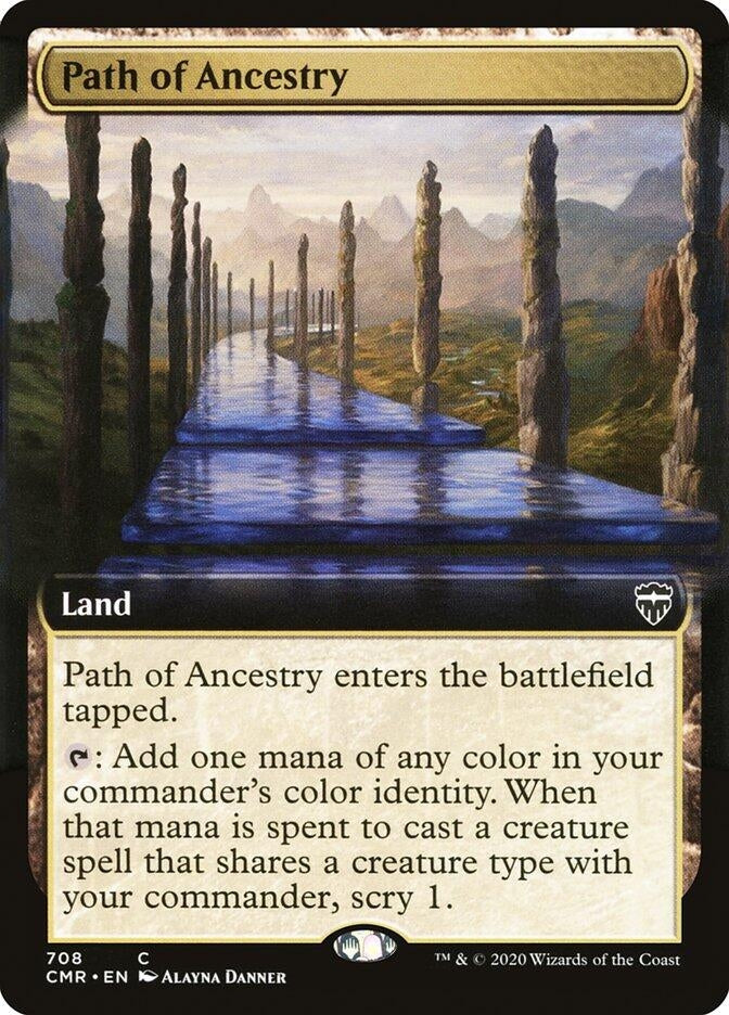 Path of Ancestry (Extended Art) (708) (CMR)