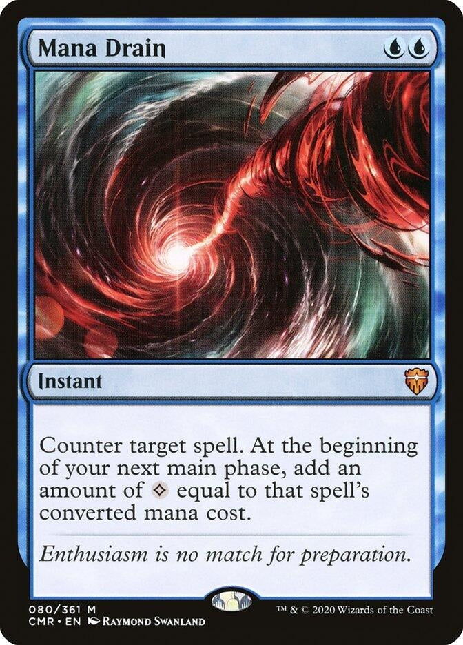 Mana Drain (80) (CMR)