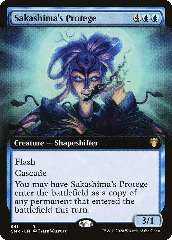 Sakashima's Protege (Extended Art) (641) (CMR)