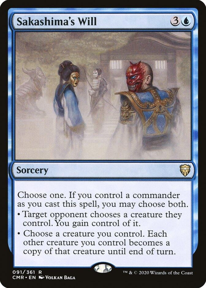 Sakashima's Will (91) (CMR)