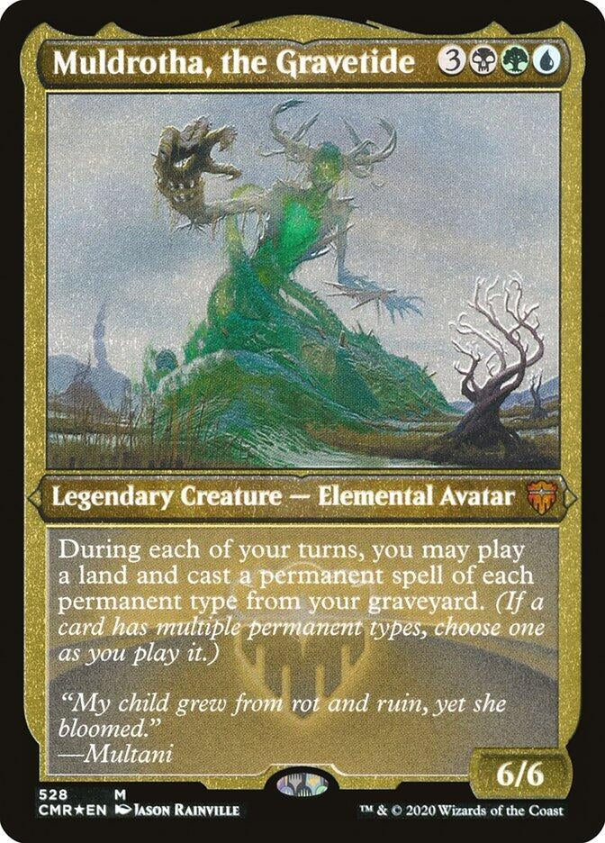 Muldrotha, the Gravetide (Foil Etched) (528) (CMR)