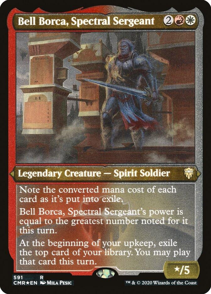 Bell Borca, Spectral Sergeant (Foil Etched) (591) (CMR)